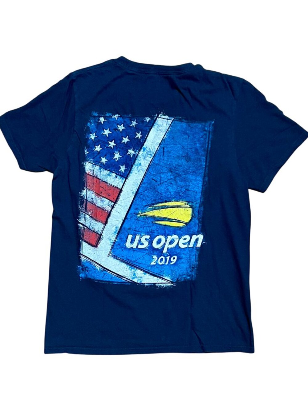 US Open 2019 Tennis Double Sided USTA Championship T-Shirt, Men's Small